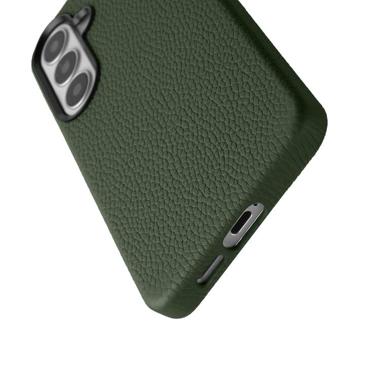 For Samsung Galaxy S26+ 5G melkco Litchi Texture Magnetic Full Coverage Genuine Leather Phone Case