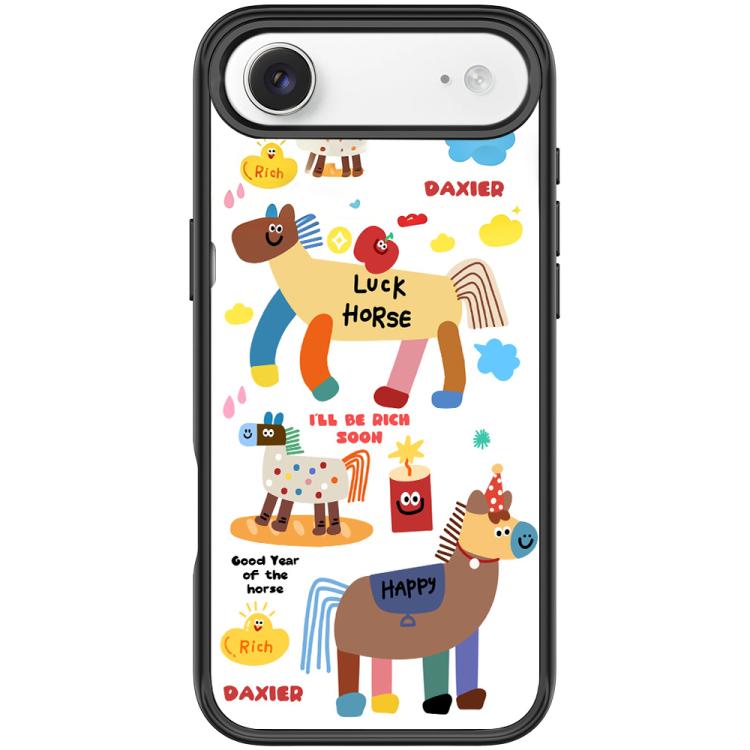For iPhone Air Get Rich Immediately Pattern Magnetic Phone Case