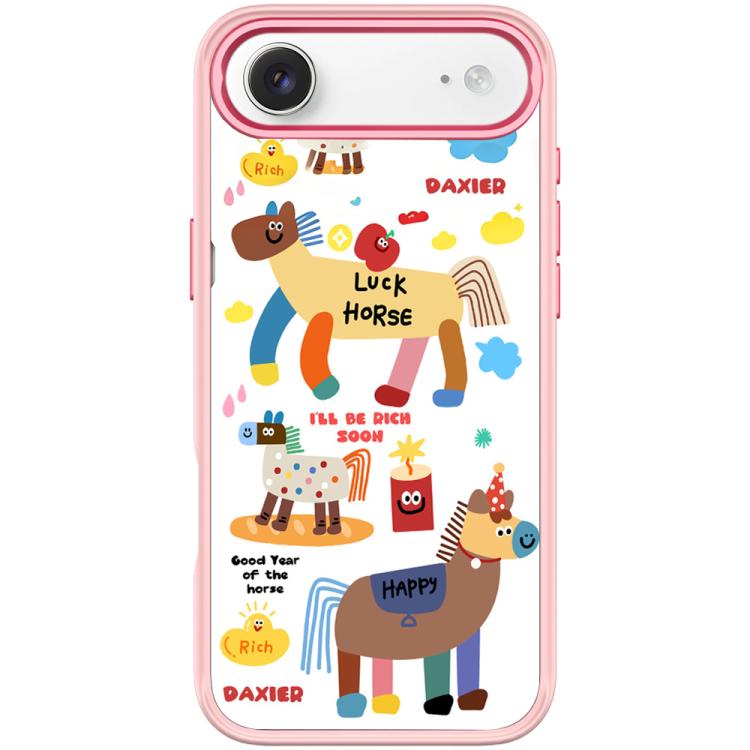 For iPhone Air Get Rich Immediately Pattern Magnetic Phone Case