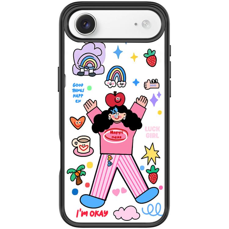 For iPhone Air Apple Little Girl Pattern Magnetic Phone Case