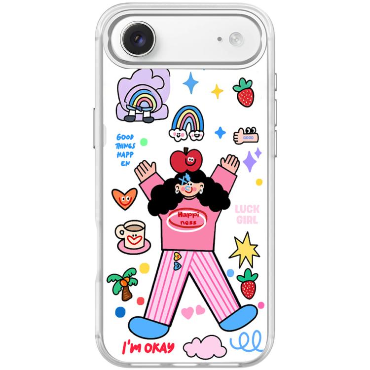 For iPhone Air Apple Little Girl Pattern Magnetic Phone Case