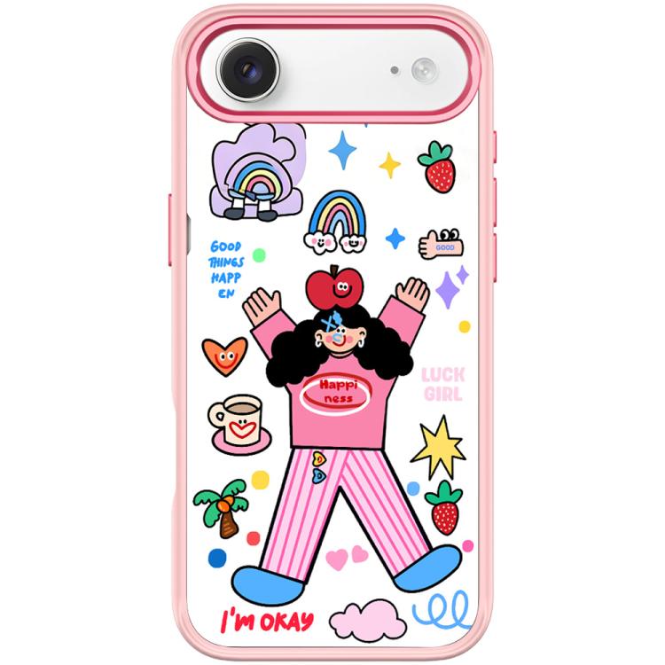 For iPhone Air Apple Little Girl Pattern Magnetic Phone Case