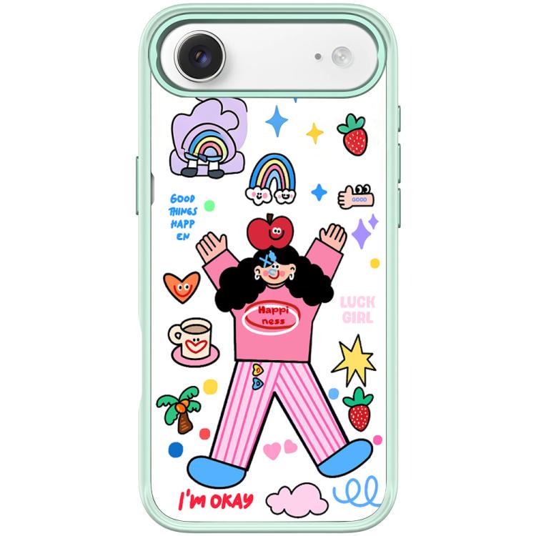 For iPhone Air Apple Little Girl Pattern Magnetic Phone Case