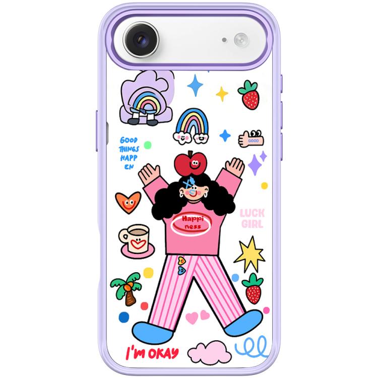 For iPhone Air Apple Little Girl Pattern Magnetic Phone Case