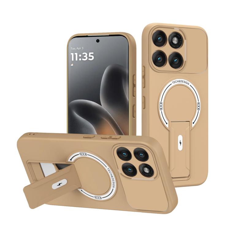 For Motorola Edge 60 Fusion Skin Feel MagSafe Phone Case with Holder