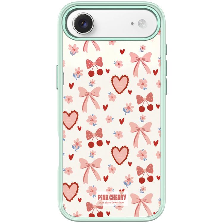For iPhone Air Pink Lover Pattern Magnetic Phone Case