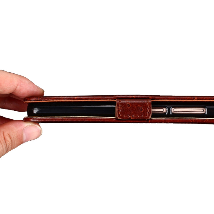 For Xiaomi Poco X3 NFC Ostrich Texture PU + TPU Horizontal Flip Leather Case with Holder & Card Slots & Wallet