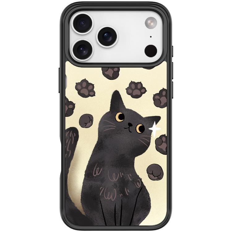 For iPhone 17 Pro Max Adorable Cat Claw Pattern Magnetic Phone Case