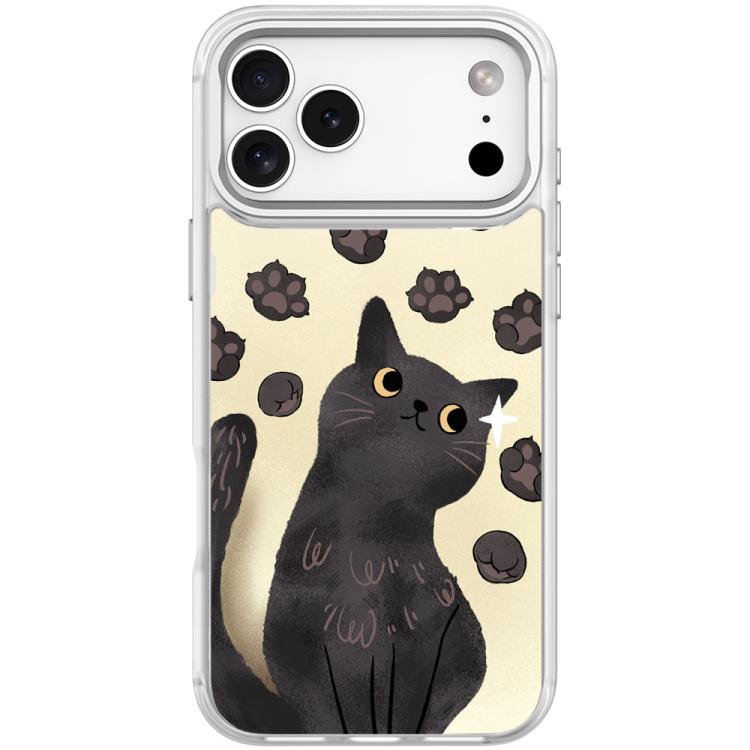 For iPhone 17 Pro Max Adorable Cat Claw Pattern Magnetic Phone Case