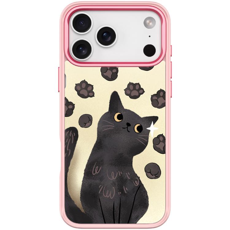 For iPhone 17 Pro Adorable Cat Claw Pattern Magnetic Phone Case