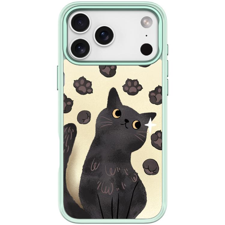 For iPhone 17 Pro Adorable Cat Claw Pattern Magnetic Phone Case