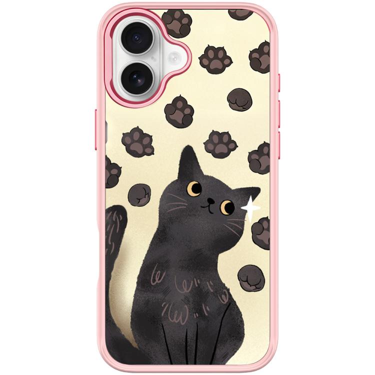 For iPhone 17 Adorable Cat Claw Pattern Magnetic Phone Case