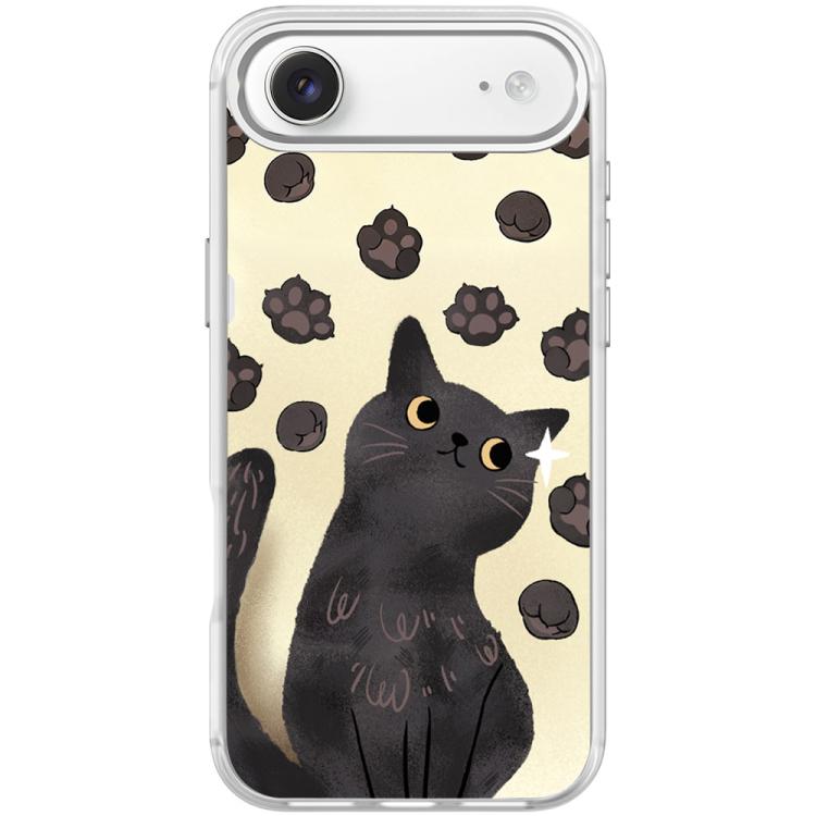 For iPhone Air Adorable Cat Claw Pattern Magnetic Phone Case