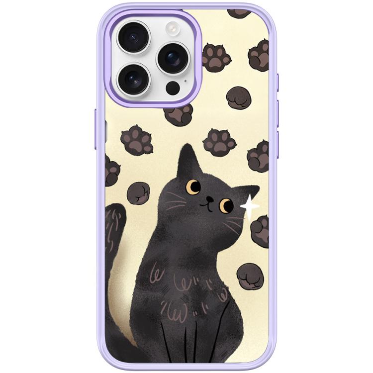 For iPhone 15 Pro Max Adorable Cat Claw Pattern Magnetic Phone Case
