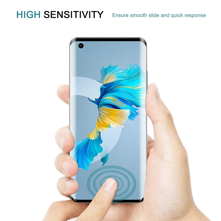 For Huawei Mate 40 / Mate 40E 5G / Mate 40E 4G 9H 3D HD Curved Edge Tempered Glass Film
