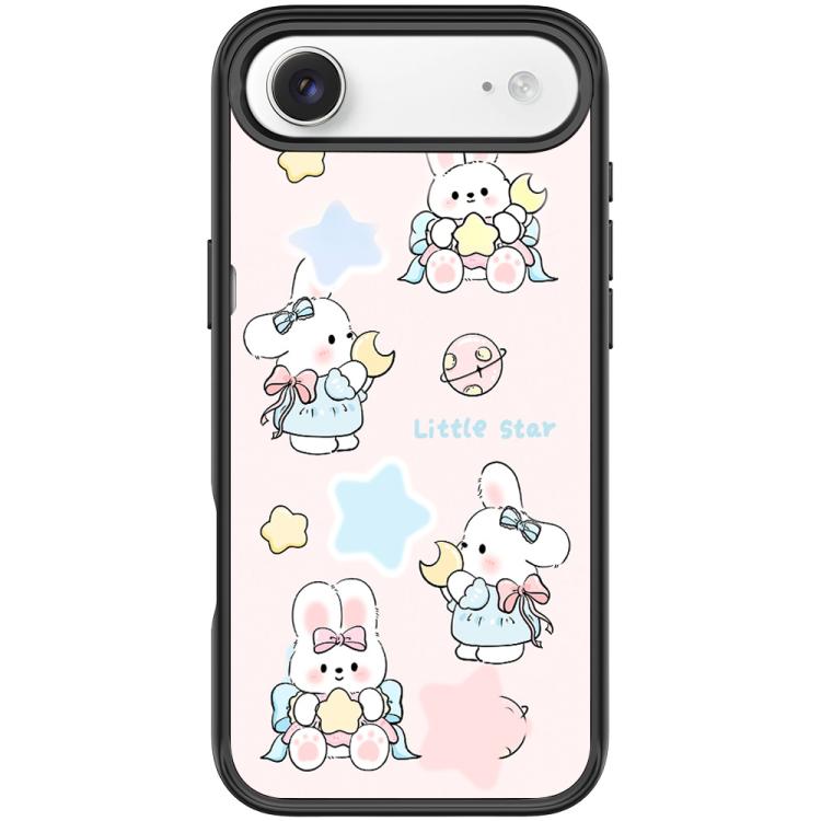 For iPhone Air Adorable Rabbit and Little Star Pattern Magnetic Phone Case