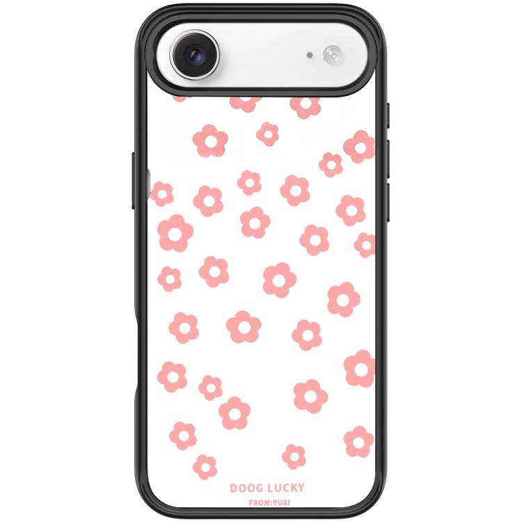 For iPhone Air Laser Flower Pattern Magnetic Phone Case