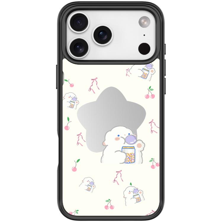 For iPhone 17 Pro Max Adorable Star Sheep Pattern Magnetic Phone Case