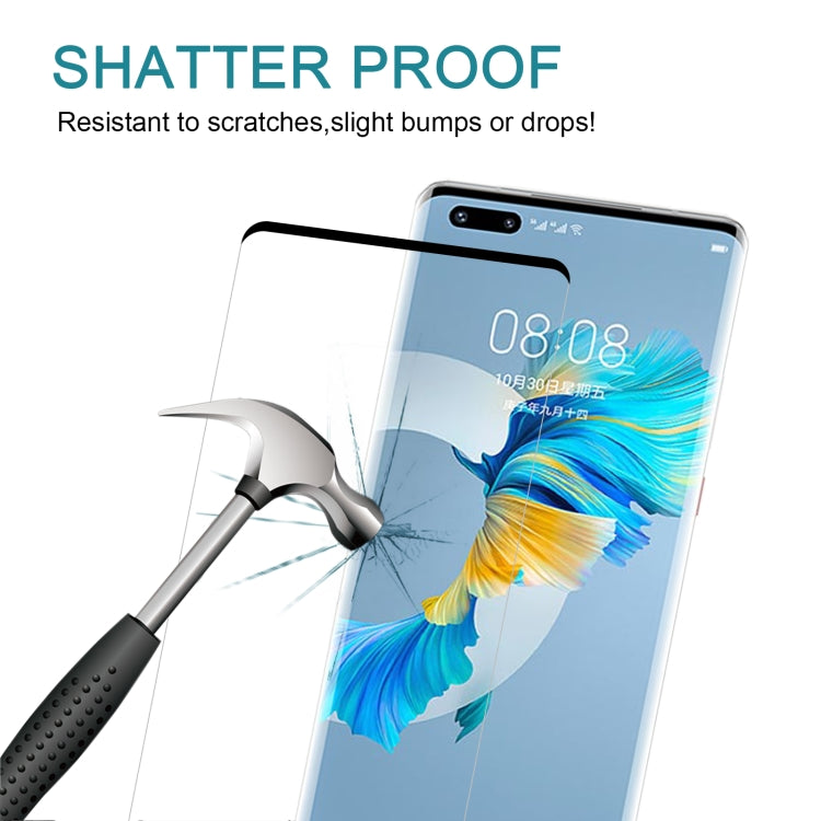 For Huawei Mate Mate 40 / Mate 40E 5G / Mate 40E 4G 25 PCS 9H 3D HD Curved Edge Tempered Glass Film