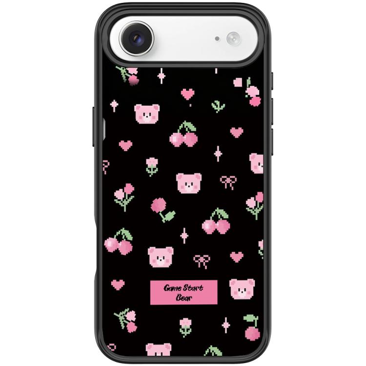For iPhone Air Cherry Pattern Magnetic Phone Case