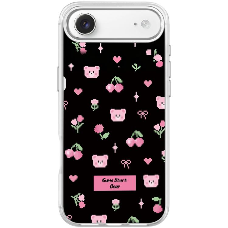For iPhone Air Cherry Pattern Magnetic Phone Case