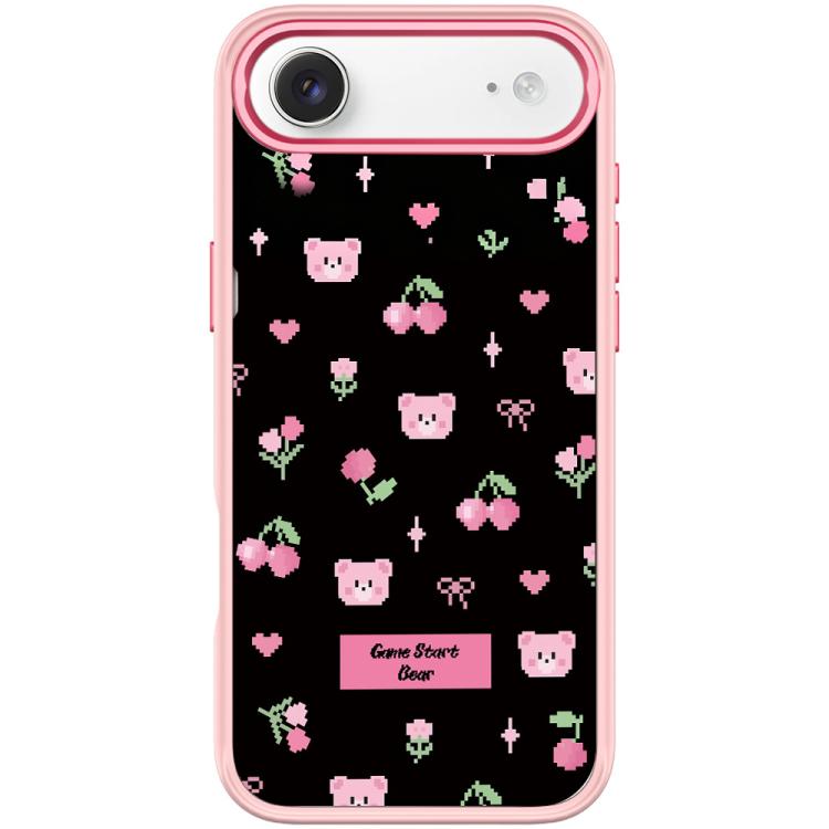 For iPhone Air Cherry Pattern Magnetic Phone Case