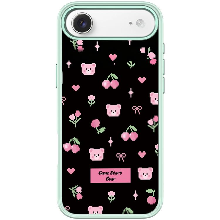 For iPhone Air Cherry Pattern Magnetic Phone Case