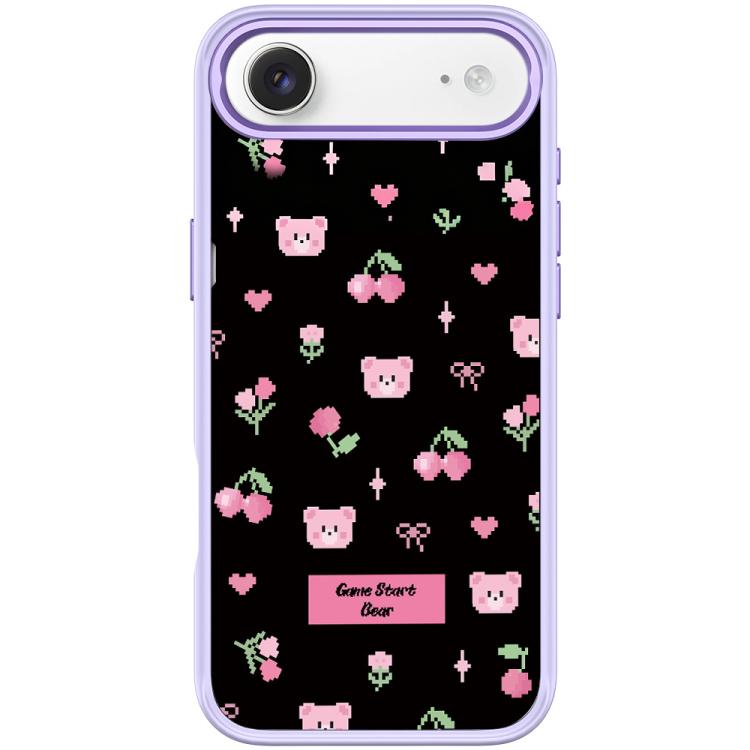 For iPhone Air Cherry Pattern Magnetic Phone Case