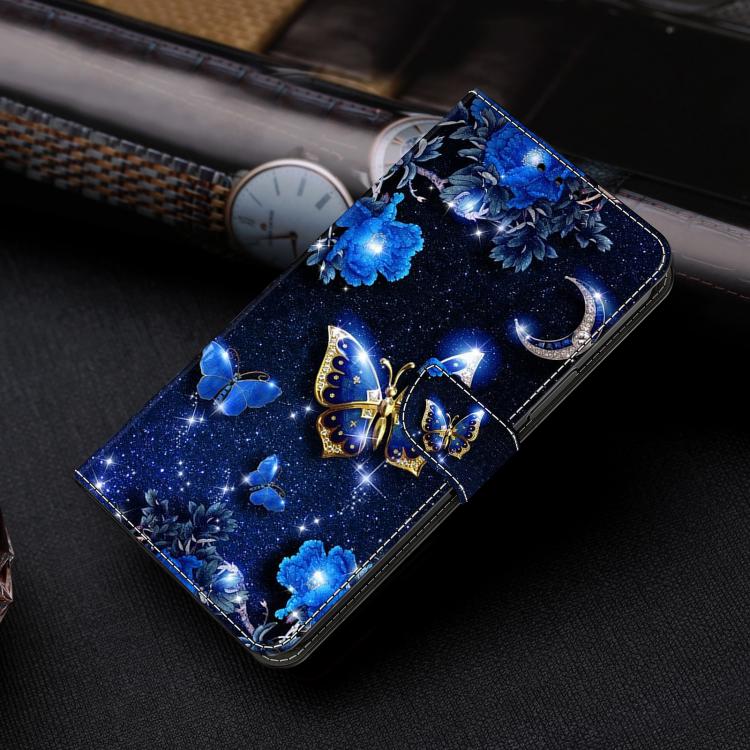 For Google Pixel 9 Pro Crystal-Like Painted Vegan Leather Phone Case
