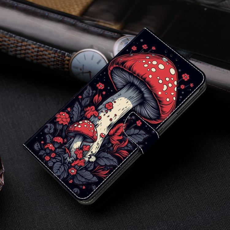 For Google Pixel 9 Pro Crystal-Like Painted Vegan Leather Phone Case