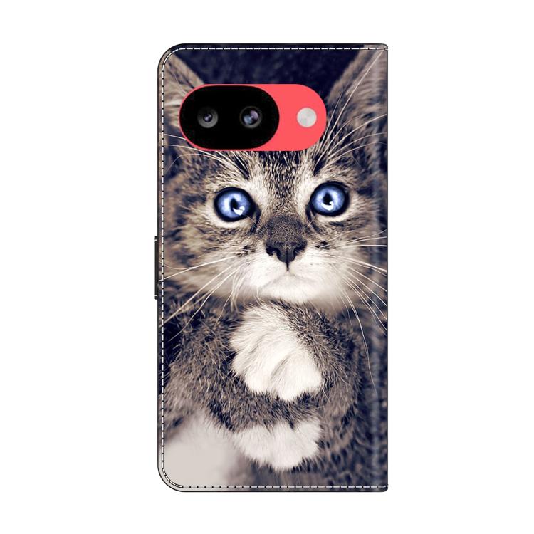 For Google Pixel 10a Crystal-Like Painted Vegan Leather Phone Case