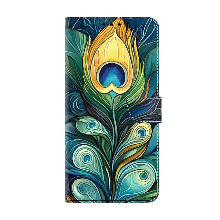 For Google Pixel 10a Crystal-Like Painted Vegan Leather Phone Case