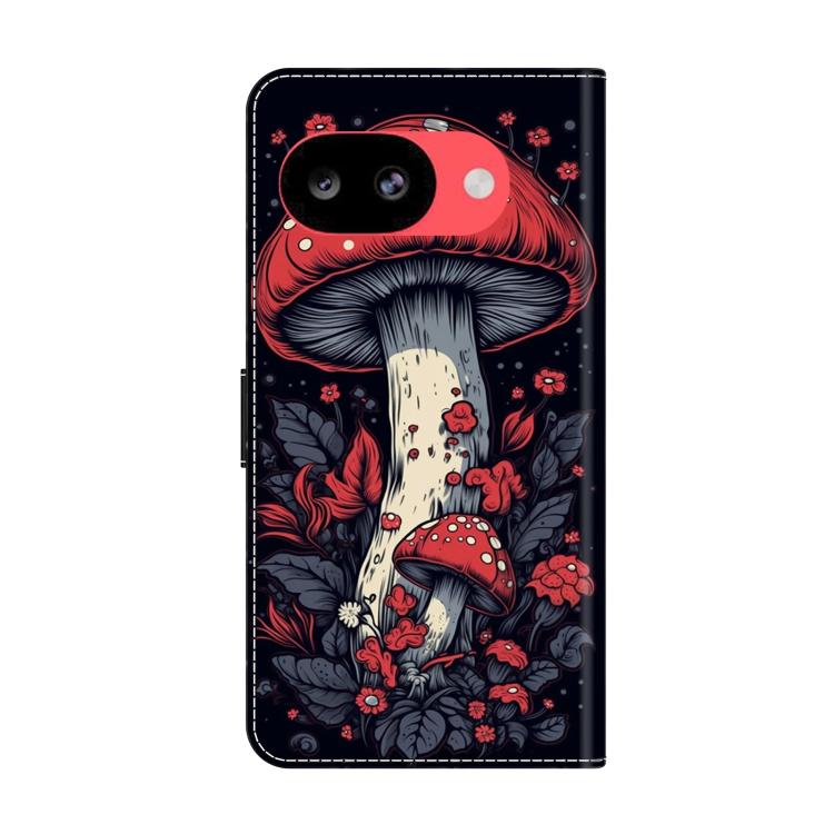 For Google Pixel 10a Crystal-Like Painted Vegan Leather Phone Case