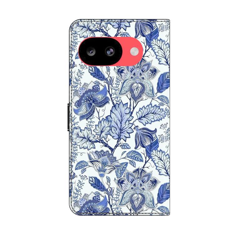 For Google Pixel 10a Crystal-Like Painted Vegan Leather Phone Case
