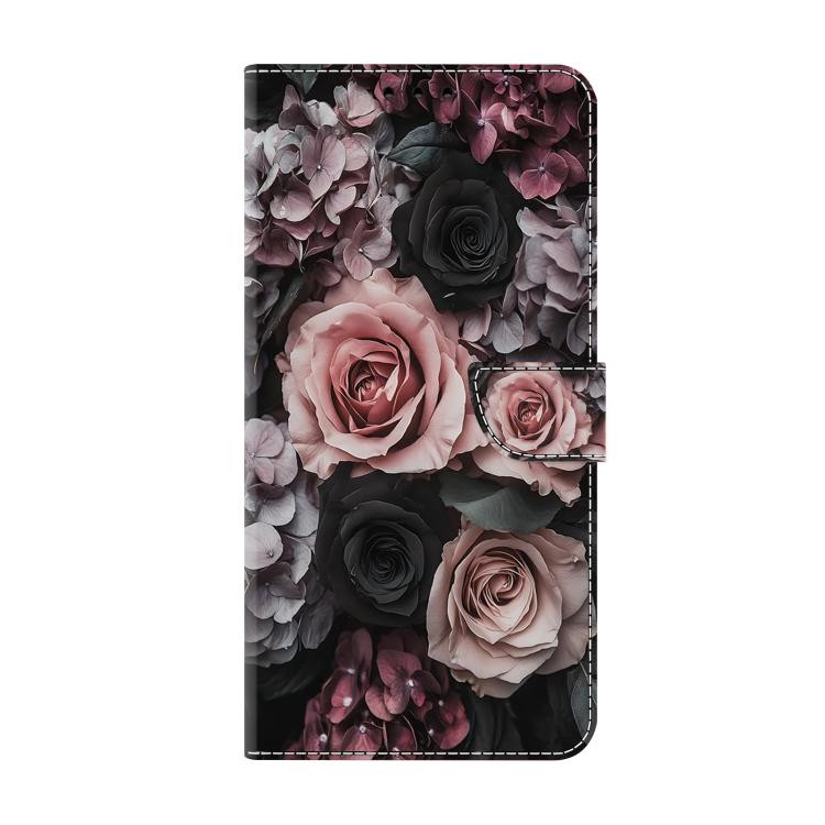 For Google Pixel 10a Crystal-Like Painted Vegan Leather Phone Case