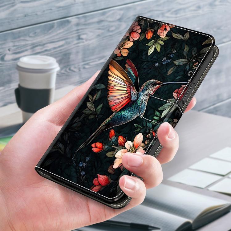 For Honor Magic7 Pro Crystal-Like Painted Vegan Leather Phone Case