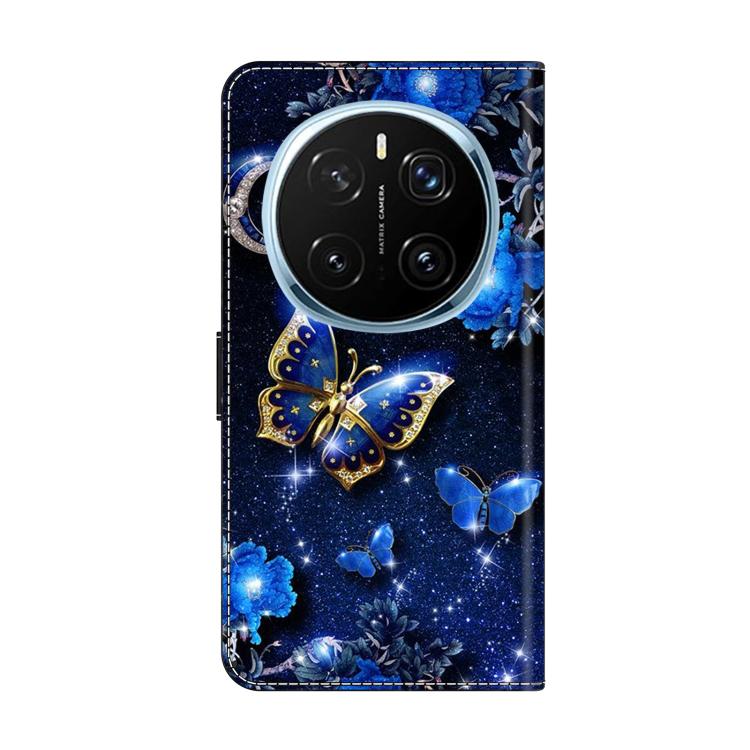 For Honor Magic7 Pro Crystal-Like Painted Vegan Leather Phone Case