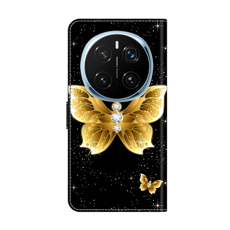 For Honor Magic7 Pro Crystal-Like Painted Vegan Leather Phone Case