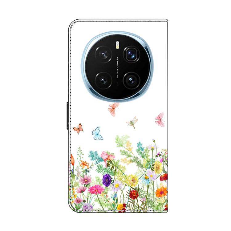 For Honor Magic7 Pro Crystal-Like Painted Vegan Leather Phone Case