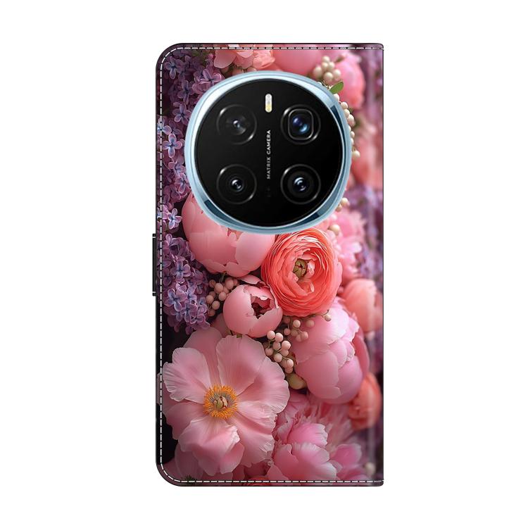 For Honor Magic7 Pro Crystal-Like Painted Vegan Leather Phone Case