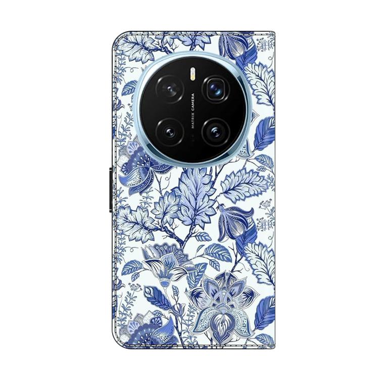 For Honor Magic7 Pro Crystal-Like Painted Vegan Leather Phone Case