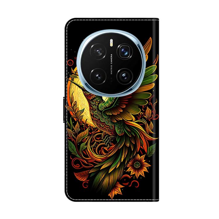 For Honor Magic7 Pro Crystal-Like Painted Vegan Leather Phone Case