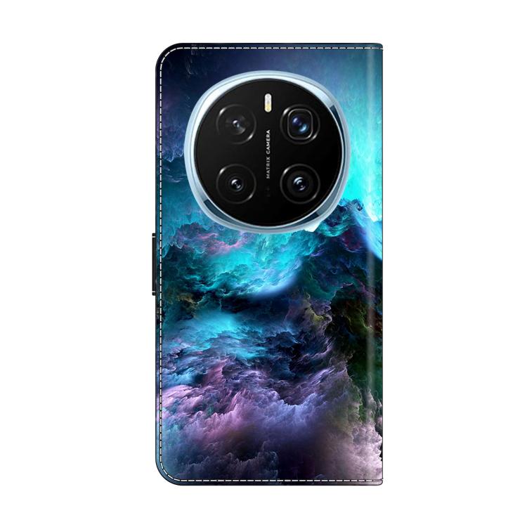 For Honor Magic7 Pro Crystal-Like Painted Vegan Leather Phone Case