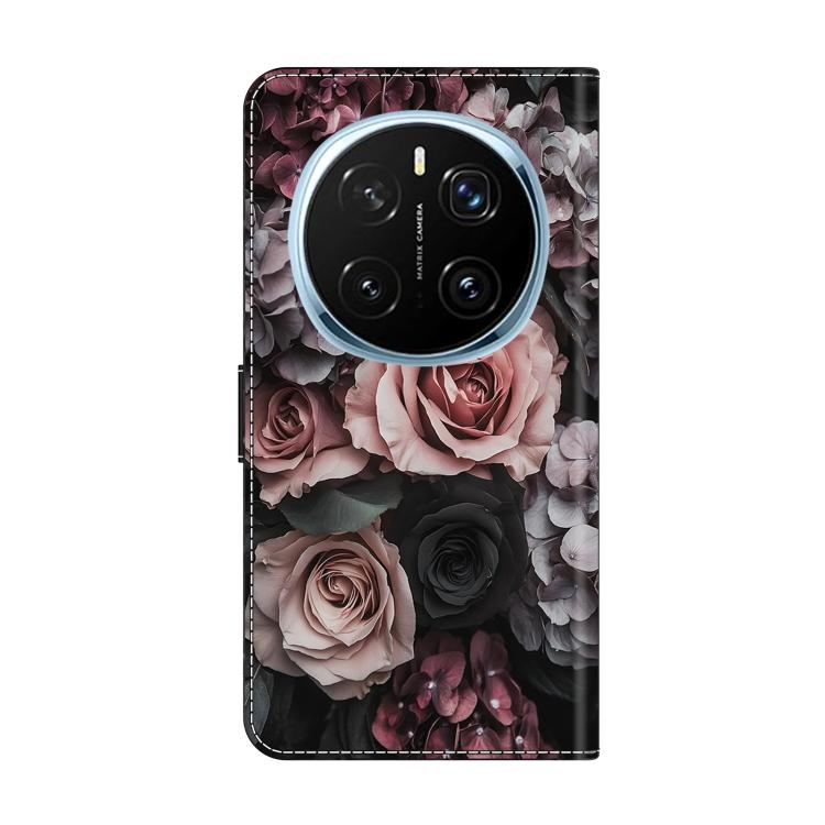 For Honor Magic7 Pro Crystal-Like Painted Vegan Leather Phone Case