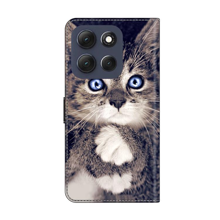 For Motorola Moto G56 5G Crystal-Like Painted Vegan Leather Phone Case