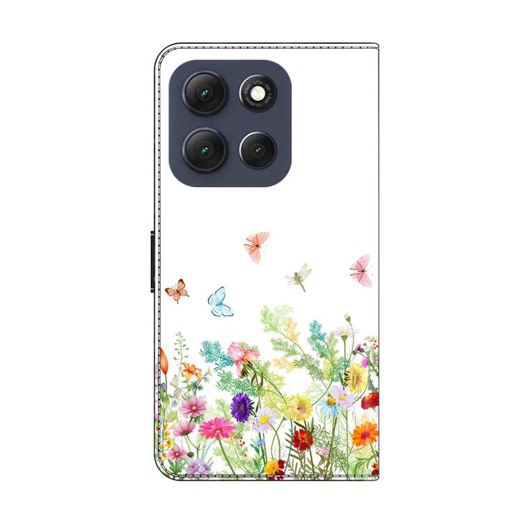 For Motorola Moto G56 5G Crystal-Like Painted Vegan Leather Phone Case