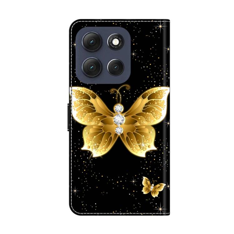 For Motorola Moto G86 5G Crystal-Like Painted Vegan Leather Phone Case