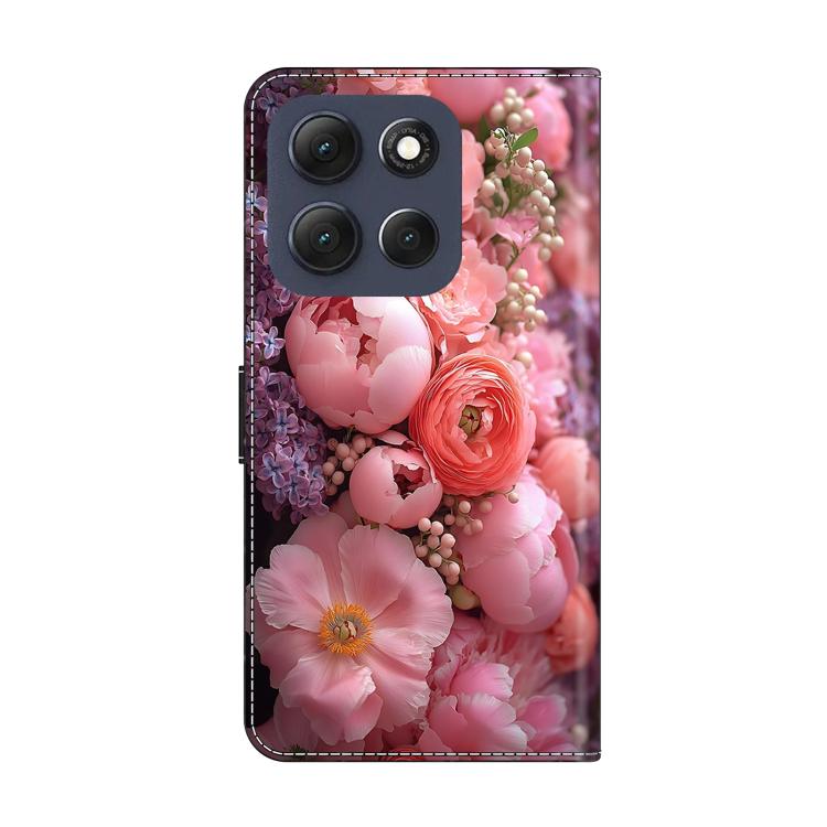 For Motorola Moto G86 5G Crystal-Like Painted Vegan Leather Phone Case