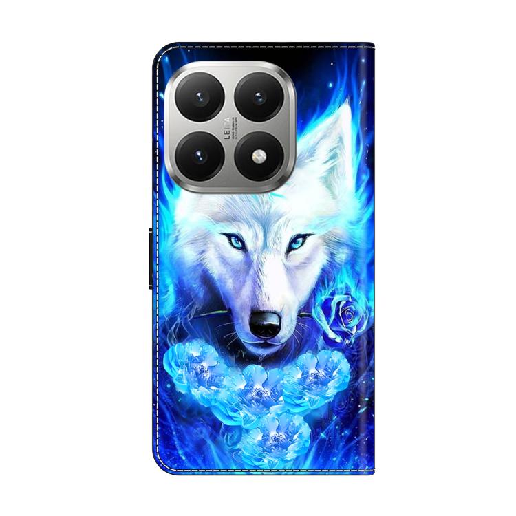 For Xiaomi 15T 5G Crystal-Like Painted Vegan Leather Phone Case