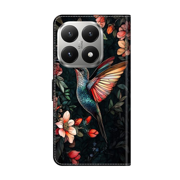 For Xiaomi 15T 5G Crystal-Like Painted Vegan Leather Phone Case
